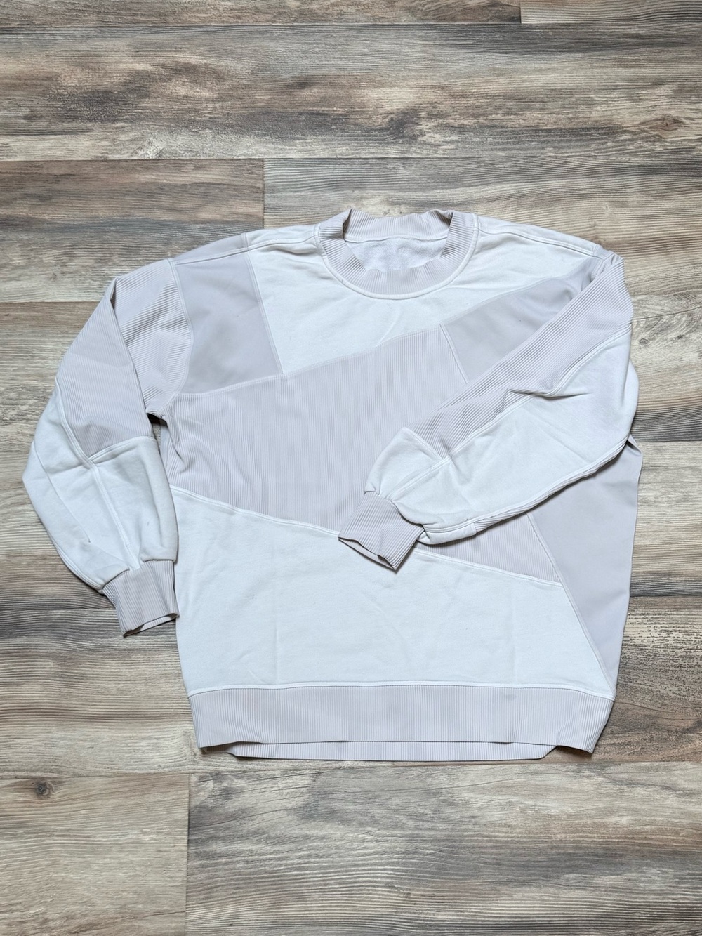 Lululemon Lab Women’s Crewneck Sweatshirt Medium Geometric Oversized Pullover